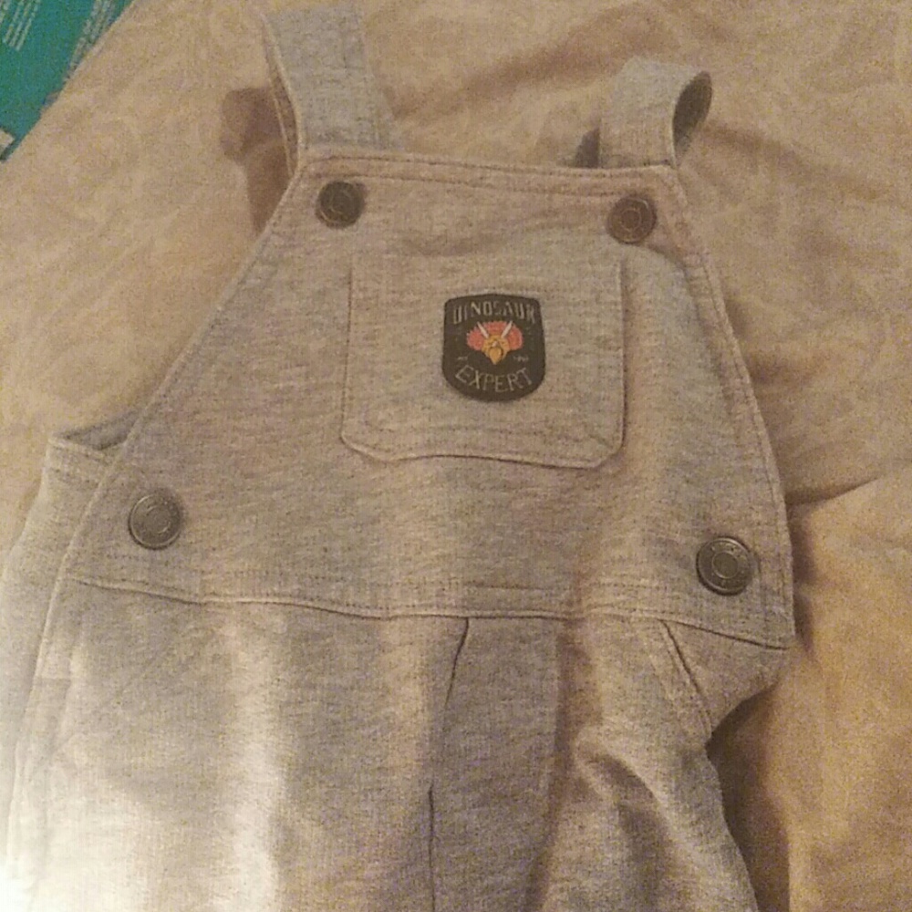 Grey overalls